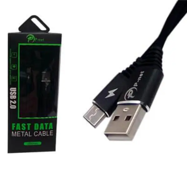 کابل MicroUSB پی نت KB-838 کوتاه - 3