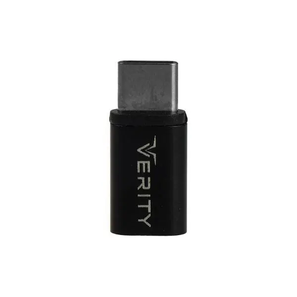 مبدل microUSB به USB-C وریتی مدل A301 Verity A301 microUSB to USB-C Adapter