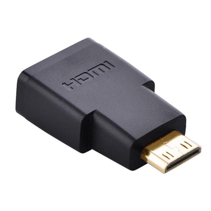 کابل تبدیل Mini HDMI Male به HDMI Female Adapter یوگرین مدل 20101 UGREEN Mini HDMI Male To HDMI Female Adapter Cable