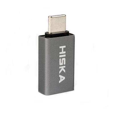 مبدل OTG تبدیل USB به Type-C هیسکا مدل OT - 01