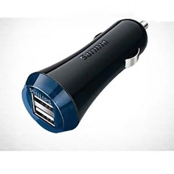 Philips DLP2257U/10 Ultra Fast Car Charger With microUSB Cable - 3