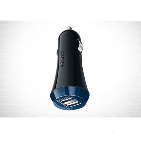 Philips DLP2257U/10 Ultra Fast Car Charger With microUSB Cable