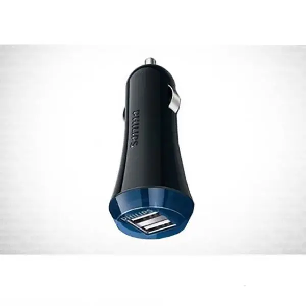 Philips DLP2257U/10 Ultra Fast Car Charger With microUSB Cable - 2