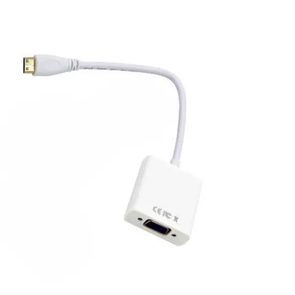 کابل و مبدل تبدیل P-net Mini HDMI To VGA به همراه صدا - 4