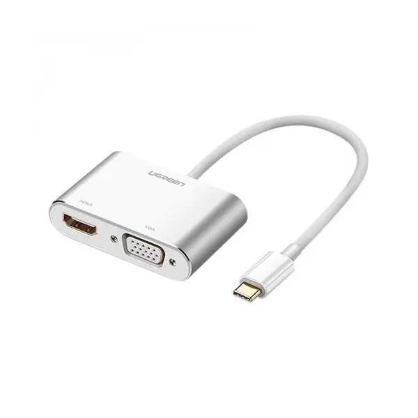 تبدیل Type C به HDMI و VGA یوگرین CM162