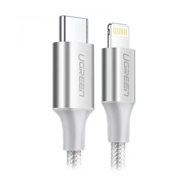 کابل Type C به Iphone Lightning یوگرین US304 2متر UGREEN US304 Lightning to TypeC 1M Cable - تصویر 1