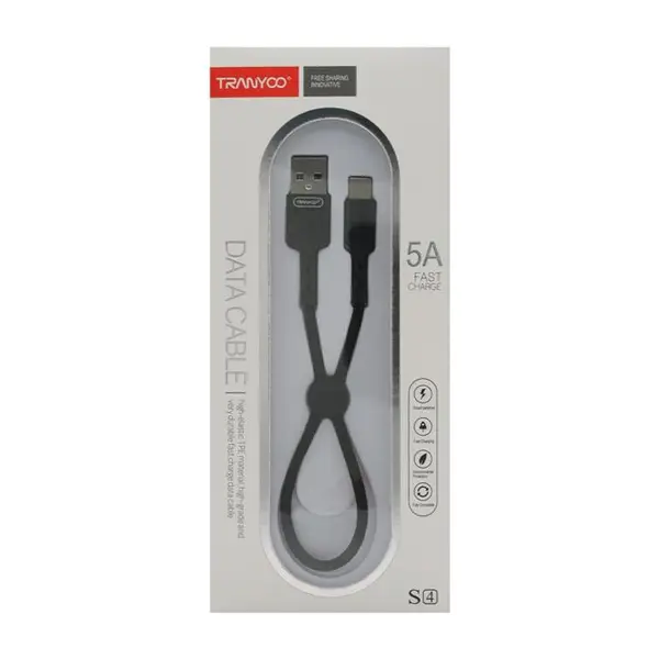 کابل پاوربانک Type-C ترانیو مدل S4 طول 0.3 متر