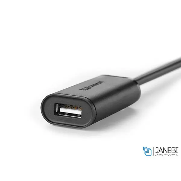 کابل افزایش طول یو اس بی یوگرین Ugreen US137 USB 2.0 Active Extension Cable 10M ugreen US137 USB 2.0 Active Extension Cable with USB for Power 10M Cable - 2