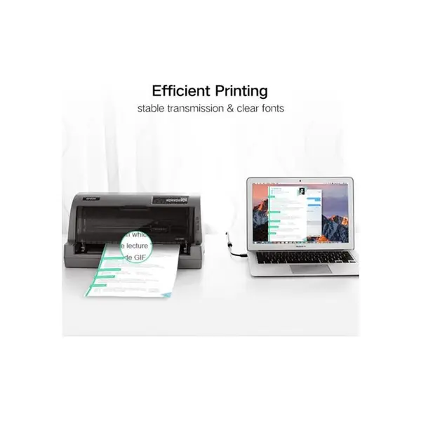 کابل پرینتر یوگرین مدل US135 طول 5 متر UGREEN US135 Printer Cable 5M - 4