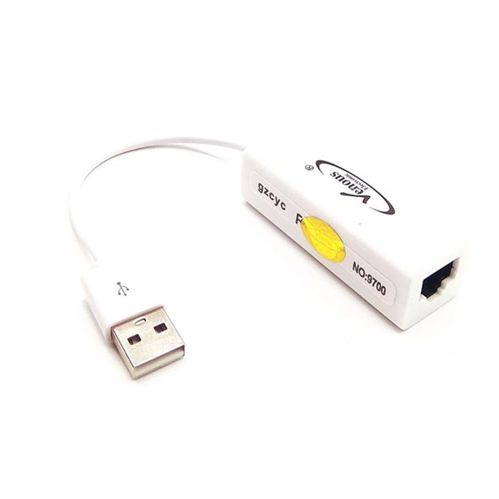 کابل و مبدل تبدیل USB به شبکه 100-10 ونوس کد 3776