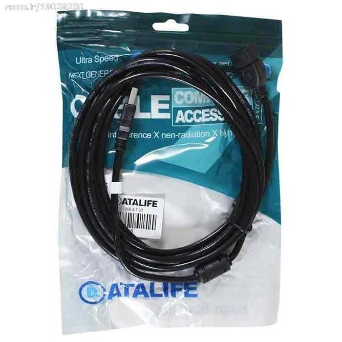 کابل افزایش طول USB 2.0 دیتالایف به طول 5 متر Datalife USB 2.0 Extension Cable 5m