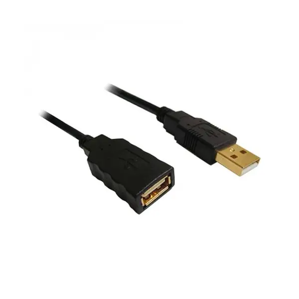 کابل افزایش طول زغال دار USB 2.0 فرانت FN-U2CF15