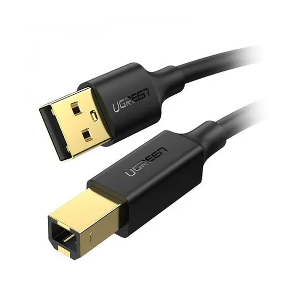 کابل USB 2.0 پرینتر یوگرین US135 1متر UGREEN US135 Printer Cable 1m - 2