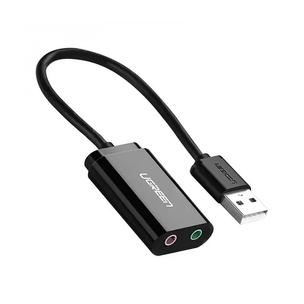 کابل و مبدل کارت صدا USB 2.0 یوگرین US205 Ugreen US205 USB 2.0 To Aduio Sound Card - 2