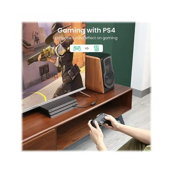 کابل و مبدل کارت صدا USB 2.0 یوگرین US205 Ugreen US205 USB 2.0 To Aduio Sound Card - 3