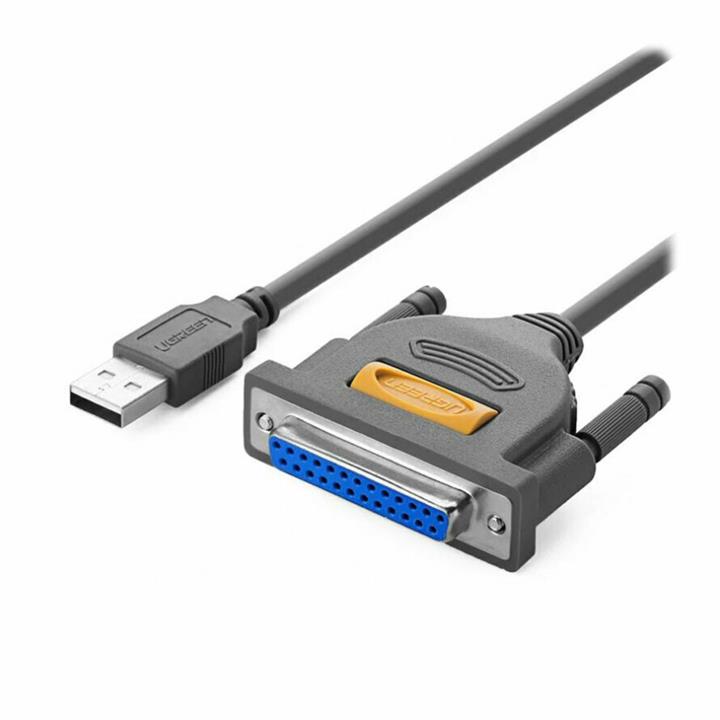 تبدیل USB به پارالل 25 پین (پرینتر) یوگرین US167 UGREEN US167 USB to DB25 parallel port 2m Cable