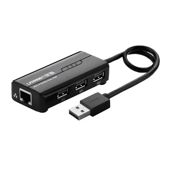مبدل USB 3.0 به Ethernet/USB یوگرین مدل 20264 Ugreen 20264 USB to Ethernet/USB Adapter - 2