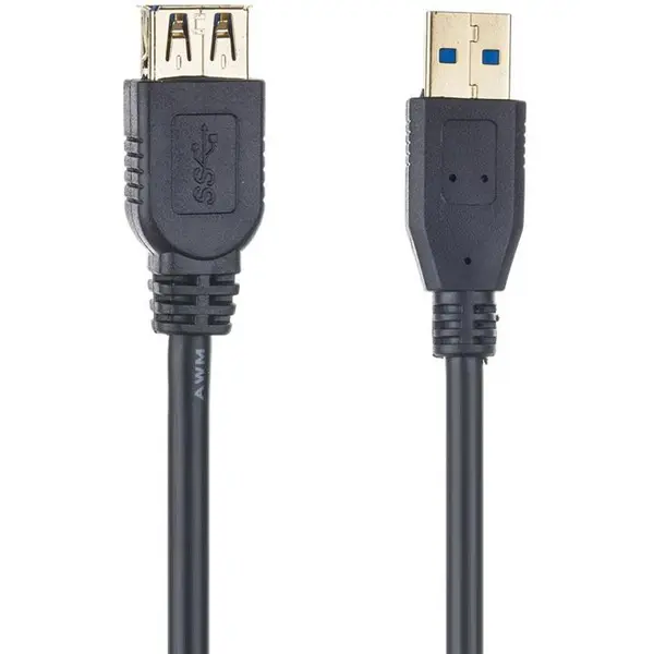 کابل افزایش طول USB 3.0 پی نت مدل Gold طول 1.5 متر Pnet Gold USB 3.0 Extension Cable 1.5m - 3