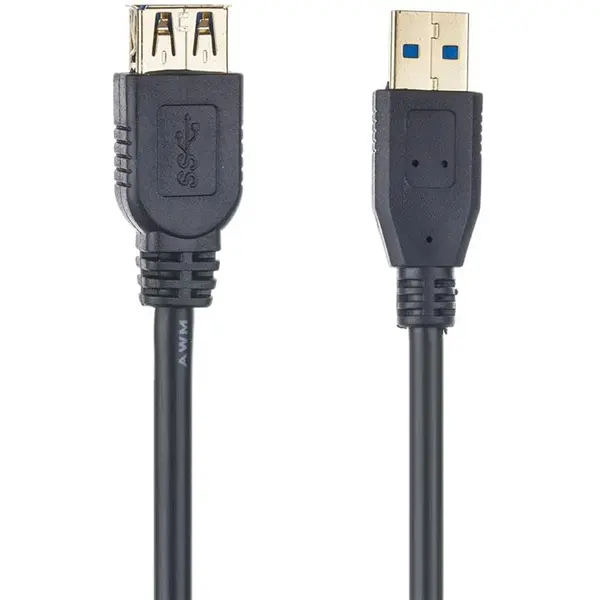 کابل افزایش طول USB 3.0 پی نت مدل Gold طول 1.5 متر Pnet Gold USB 3.0 Extension Cable 1.5m - 5