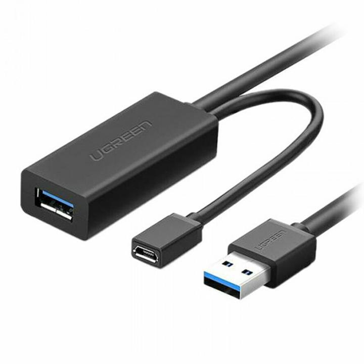 کابل USB 3.0 افزایش طول همراه پورت تقویت کننده Micro USB یوگرین US175 10متر