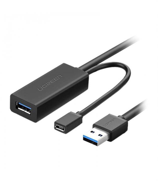 کابل USB 3.0 افزایش طول همراه پورت تقویت کننده Micro USB یوگرین US175 10متر