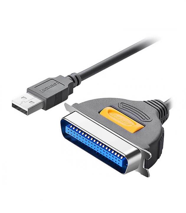 تبدیل USB به پارالل 36 پین (پرینتر) یوگرین CR124 UGREEN CR124 USB to IEEE1284 Parallel Printer 1.5M Cable