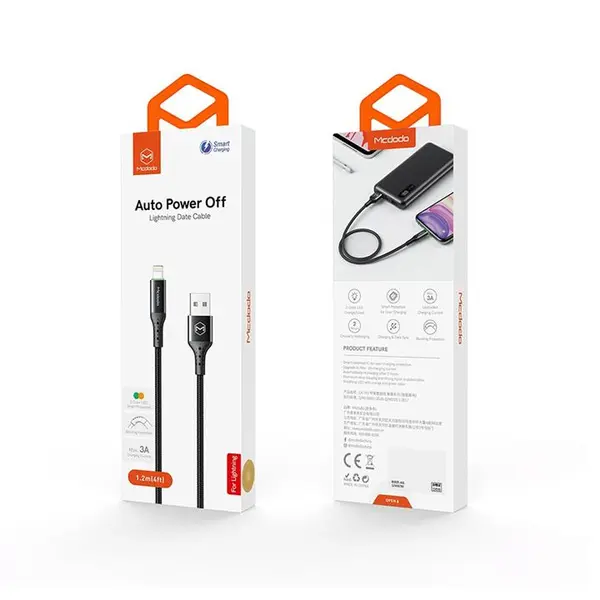 کابل تبدیل USB به لایتنینگ مک دودو مدل CA-7411 طول 1.8 متر - 2