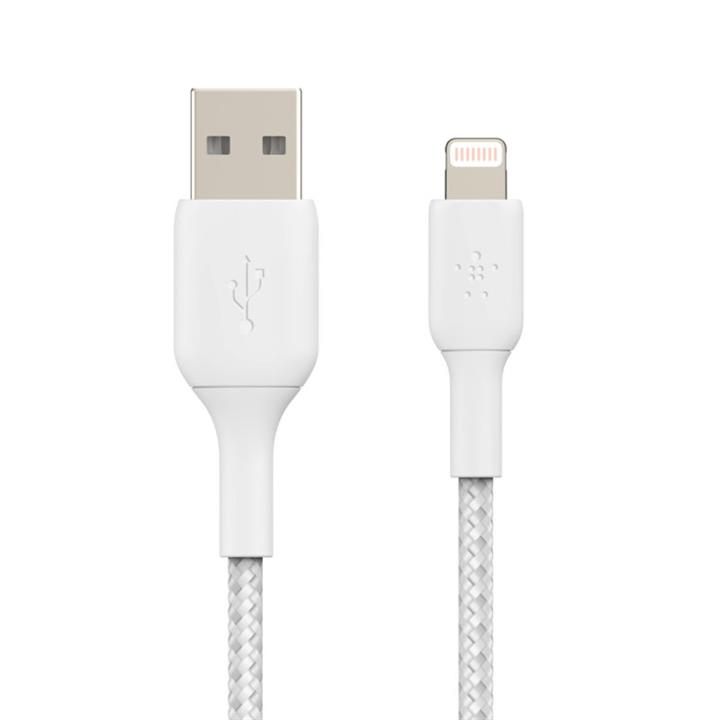 کابل تبدیل USB به لایتنینگ بلکین مدل CAA002bt1MWH  طول 1 متر -