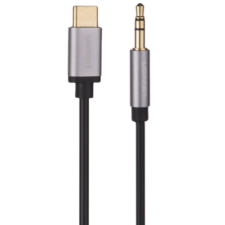 کابل تبدیل USB-C به AUX یوگرین مدل 4-30633 طول 1 متر Ugreen 30633-4 USB-C To AUX Cable 1m