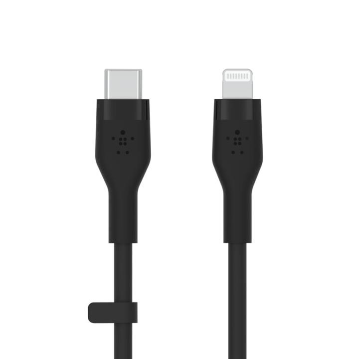 کابل تبدیل USB-C با لایتنینگ بلکین مدل CAA009bt3MBK طول 3 متر -