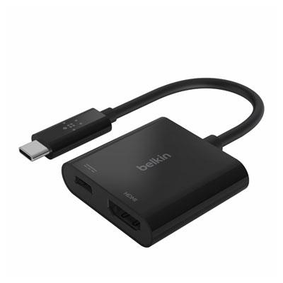 مبدل USB-C به HDMI و Charge Adapter بلکین مدل AVC002btBK