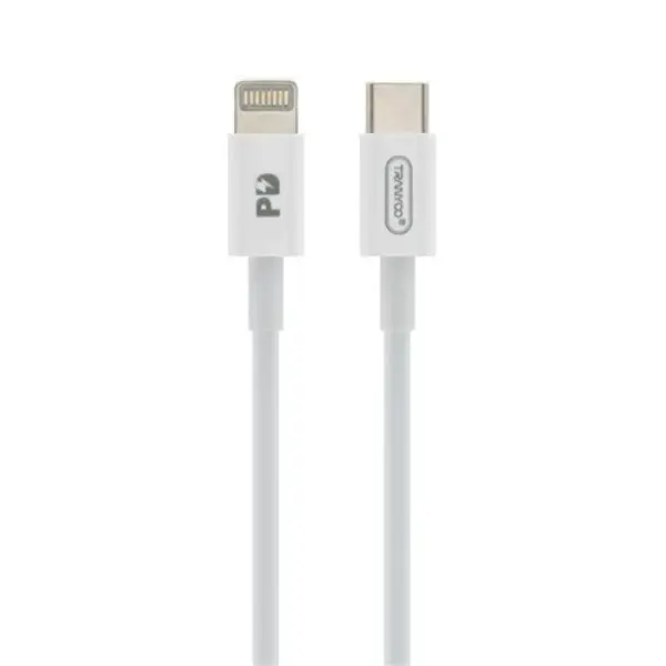 کابل تبدیل USB-C به لایتنینگ ترانیو مدل P4 طول 1 متر - 2