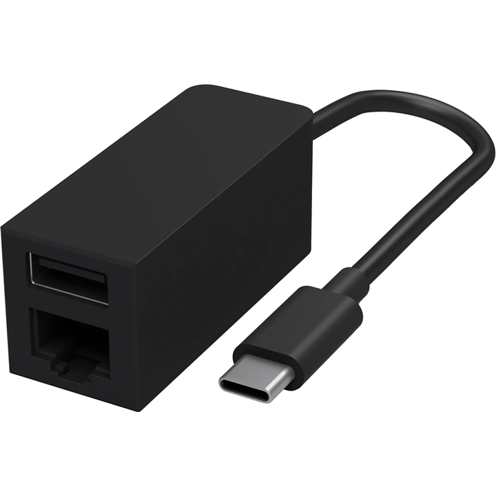 مبدل مایکروسافت مدل USB-C to Ethernet and USB-A Adapter