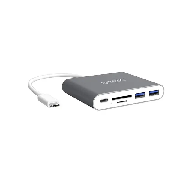 مبدل USB-C به USB و کارت خوان اوریکو مدل RCC2A Orico RCC2A USB-C To USB Adapter and Card Reader