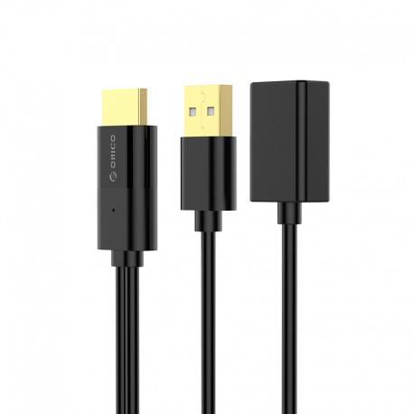 کابل USB به HDMI Phone/Tablet اوریکو مدل PE-P1 ORICO PE-P1 USB to HDMI Phone/Tablet Adapter