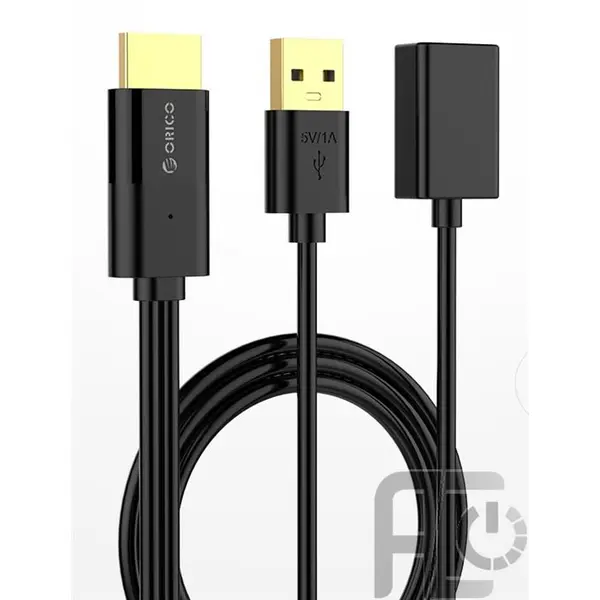 کابل USB به HDMI Phone/Tablet اوریکو مدل PE-P1 ORICO PE-P1 USB to HDMI Phone/Tablet Adapter
