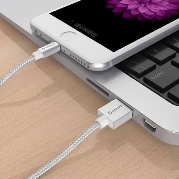 کابل USB به لایتنینگ اوریکو مدل IDC-10 به طول 1 متر Orico IDC-10 USB To Lightning Cable 1m