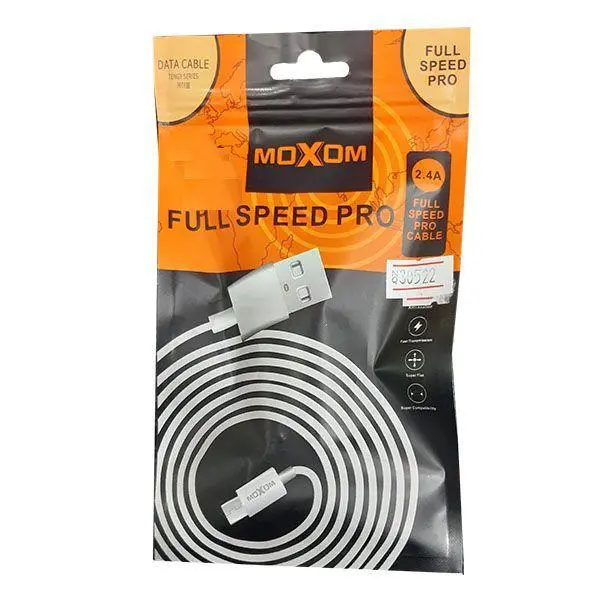 کابل تبدیل USB به microUSB موکسوم مدل Hi-W01 طول 1 متر