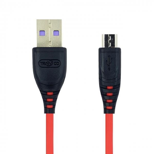 کابل تبدیل USB به microUSB  ترانیو مدل s1-v طول 1 متر -