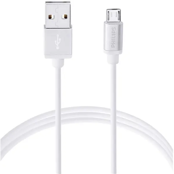 کابل تبدیل USB به microUSB فیلیپس مدل DLC2518B طول 1.2 متر Philips DLC2518B USB To microUSB Cable 1.2m