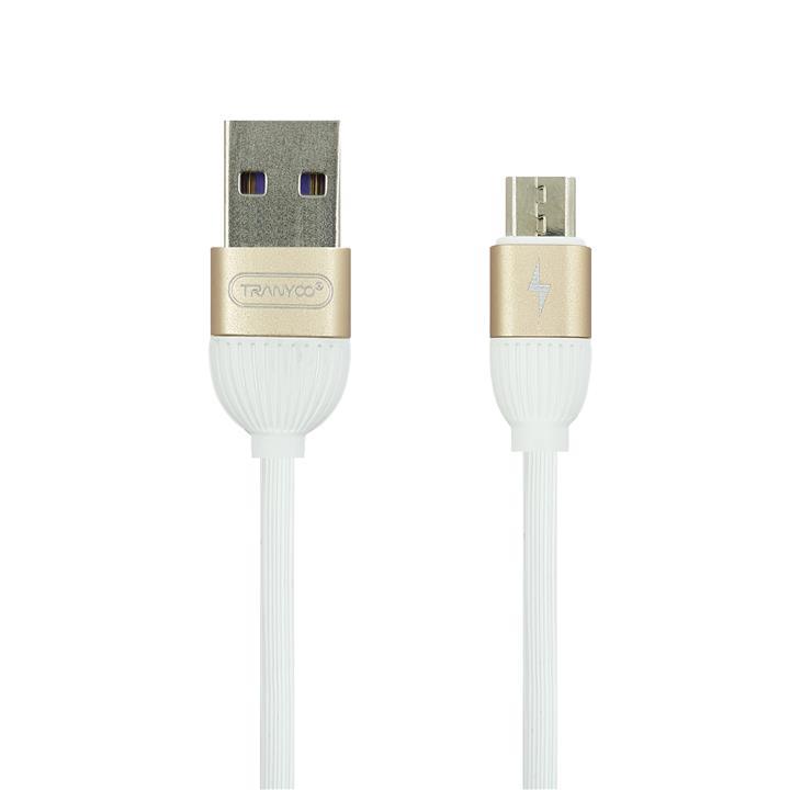 کابل تبدیل USB به microUSB ترانیو مدل S3 طول 1.2 متر کابل تبدیل USB به microUSB ترانیو مدل S3 طول 1.2 متر
