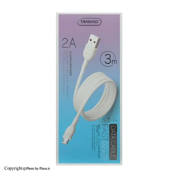 کابل تبدیل USB به microUSB ترانیو مدل S7-A طول 3 متر