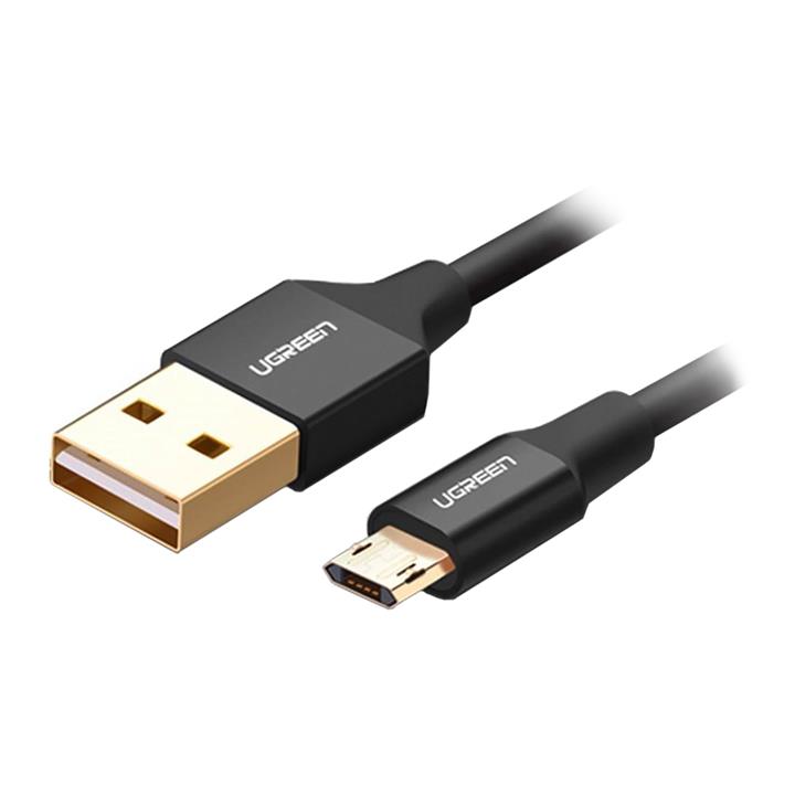 کابل تبدیل USB به microUSB یوگرین مدل US223 طول 1 متر UGREEN US223 USB to microUSB Cable 1m