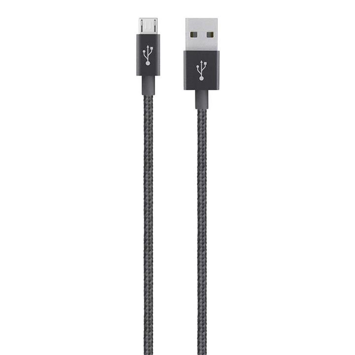 کابل تبدیل USB به microUSB بلکین مدل F2CU021bt04 طول 1.2 متر Belkin F2CU021bt04 USB To microUSB Cable 1.2m