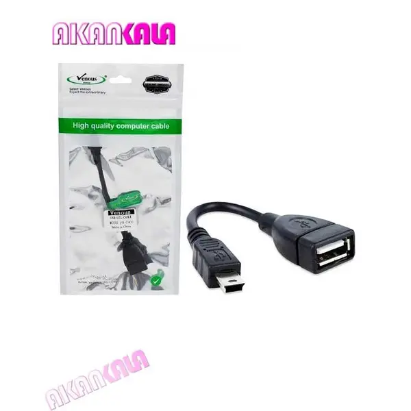 مبدل USB به Mini B ونوس مدل PV-C900