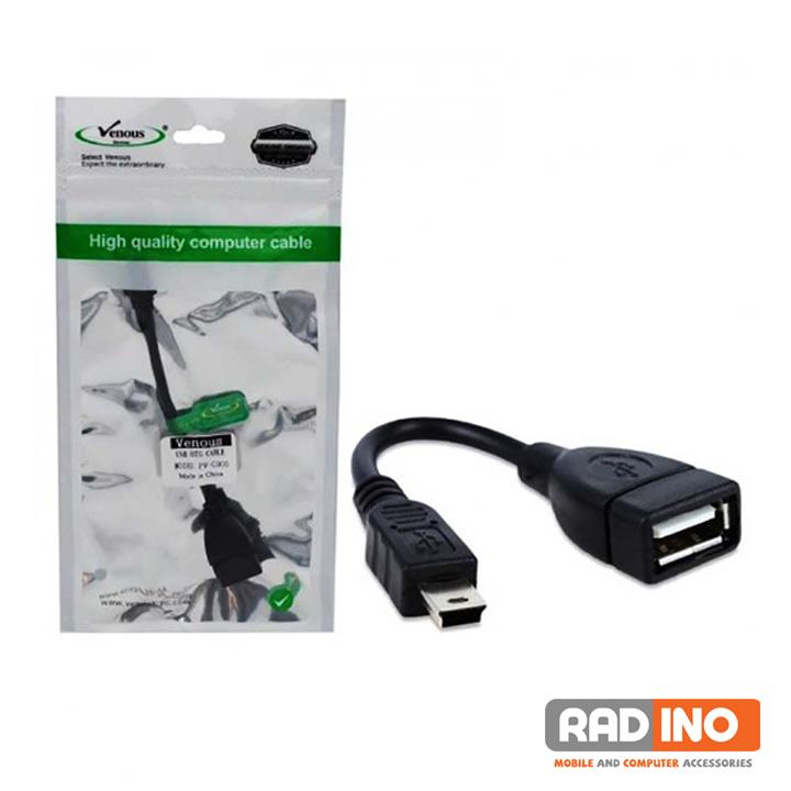 مبدل USB به Mini B ونوس مدل PV-C900