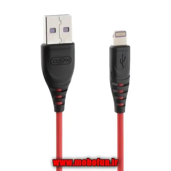 کابل تبدیل USB به لایتنینگ ترانیو مدل S1 طول 1 متر - 5