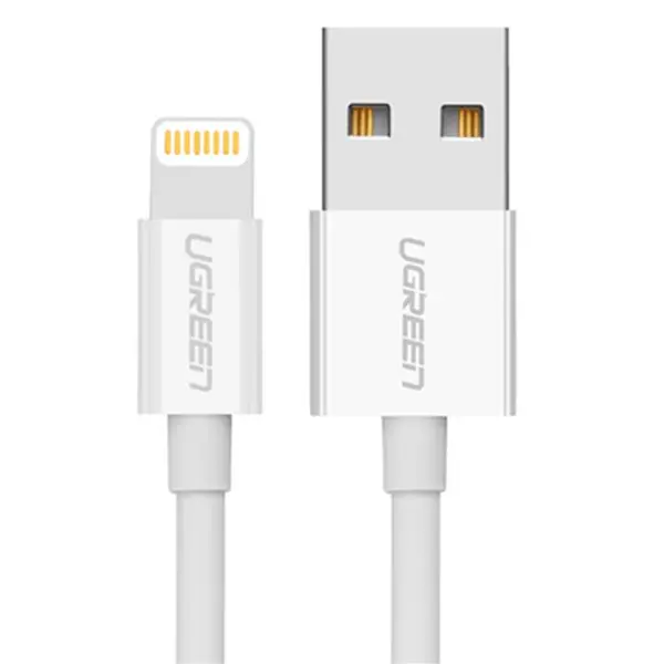 کابل تبدیل USB به لایتنینگ یوگرین مدل US155 طول 2 متر Ugreen US155 USB To Lightning Cable 2m - 5