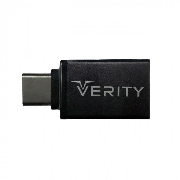 مبدل USB به USB-C وریتی مدل A303 Verity A303 USB to USB-C Adapter