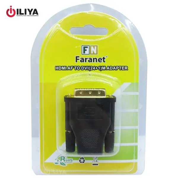 کابل و مبدل تبدیل کانکتور VGA ماده به DVI-I نر برند فرانت مدل FN-VAD110 - 4